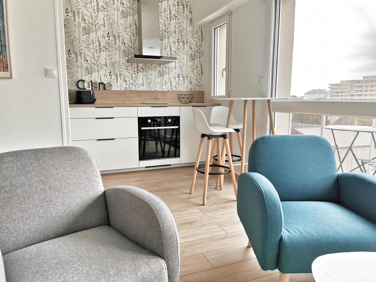 Appartement Lumineux Avec Balcon Et Parking Cherbourg-en-Cotentin Eksteriør billede